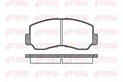 Комплект тормозных колодок, дисковый тормоз KAWE купить