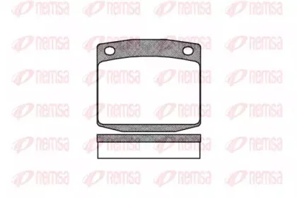 Комплект тормозных колодок, дисковый тормоз KAWE купить