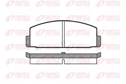 Комплект тормозных колодок, дисковый тормоз KAWE купить