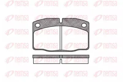 Комплект тормозных колодок, дисковый тормоз KAWE купить