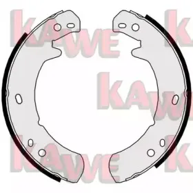 Комплект тормозных колодок, стояночная тормозная система KAWE купить