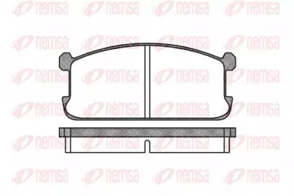Комплект тормозных колодок, дисковый тормоз KAWE купить