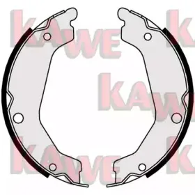 Комплект тормозных колодок, стояночная тормозная система KAWE купить