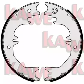 Комплект тормозных колодок, стояночная тормозная система KAWE купить