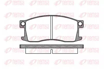 Комплект тормозных колодок, дисковый тормоз KAWE купить