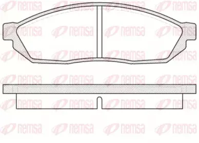 Комплект тормозных колодок, дисковый тормоз KAWE купить
