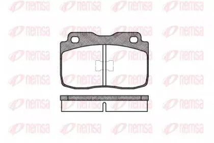 Комплект тормозных колодок, дисковый тормоз KAWE купить