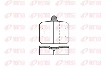 Комплект тормозных колодок, дисковый тормоз KAWE купить