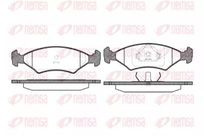 Комплект тормозных колодок, дисковый тормоз KAWE купить