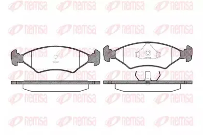 Комплект тормозных колодок, дисковый тормоз KAWE купить