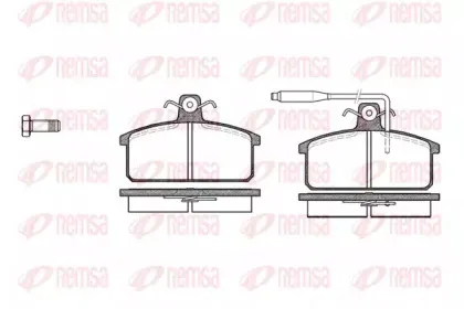 Комплект тормозных колодок, дисковый тормоз KAWE купить
