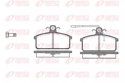 Комплект тормозных колодок, дисковый тормоз KAWE купить