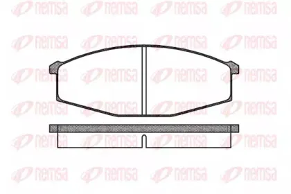 Комплект тормозных колодок, дисковый тормоз KAWE купить