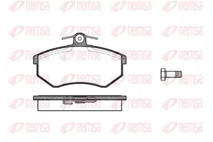 Комплект тормозных колодок, дисковый тормоз KAWE купить