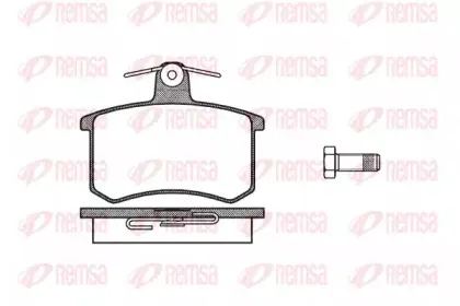 Комплект тормозных колодок, дисковый тормоз KAWE купить