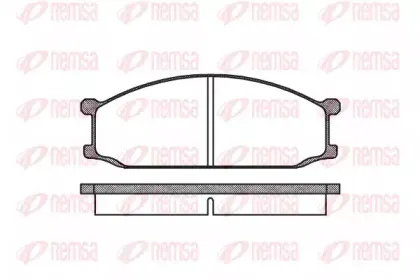 Комплект тормозных колодок, дисковый тормоз KAWE купить