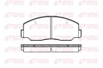 Комплект тормозных колодок, дисковый тормоз KAWE купить