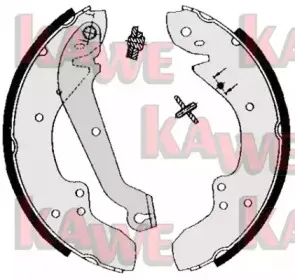 Комплект тормозных колодок KAWE купить