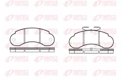 Комплект тормозных колодок, дисковый тормоз KAWE купить