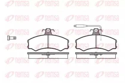 Комплект тормозных колодок, дисковый тормоз KAWE купить