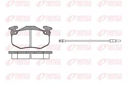 Комплект тормозных колодок, дисковый тормоз KAWE купить