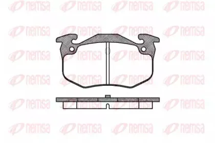 Комплект тормозных колодок, дисковый тормоз KAWE купить