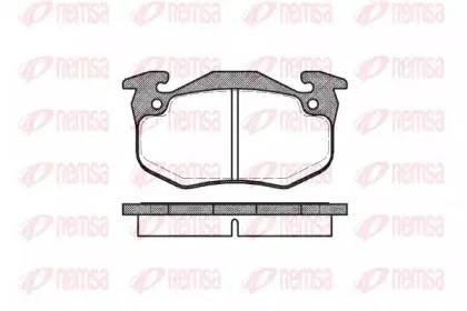 Комплект тормозных колодок, дисковый тормоз KAWE купить