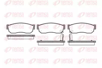 Комплект тормозных колодок, дисковый тормоз KAWE купить