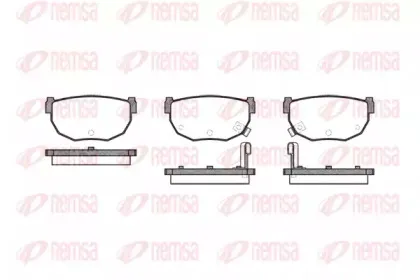 Комплект тормозных колодок, дисковый тормоз KAWE купить
