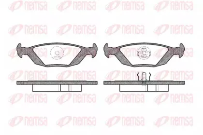 Комплект тормозных колодок, дисковый тормоз KAWE купить