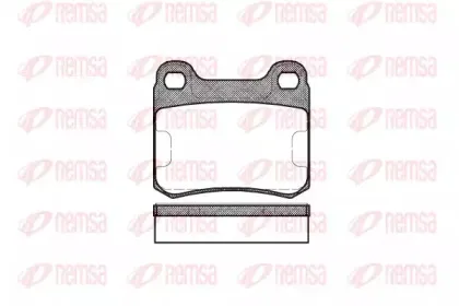 Комплект тормозных колодок, дисковый тормоз KAWE купить