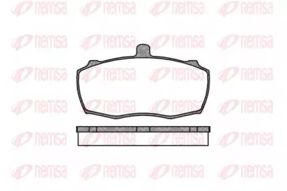 Комплект тормозных колодок, дисковый тормоз KAWE купить