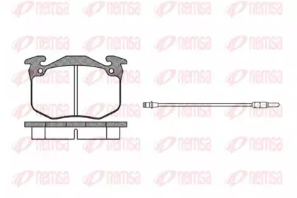 Комплект тормозных колодок, дисковый тормоз KAWE купить