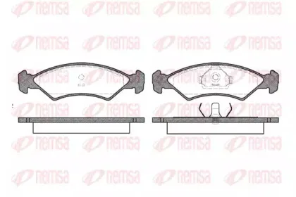 Комплект тормозных колодок, дисковый тормоз KAWE купить