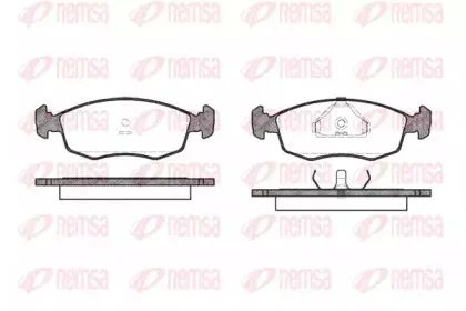 Комплект тормозных колодок, дисковый тормоз KAWE купить