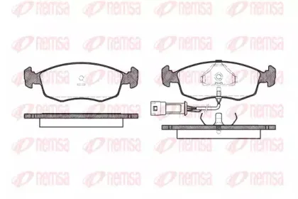 Комплект тормозных колодок, дисковый тормоз KAWE купить
