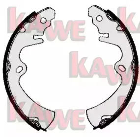 Комплект тормозных колодок KAWE купить