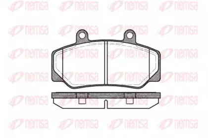 Комплект тормозных колодок, дисковый тормоз KAWE купить