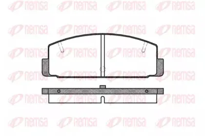 Комплект тормозных колодок, дисковый тормоз KAWE купить