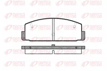 Комплект тормозных колодок, дисковый тормоз KAWE купить
