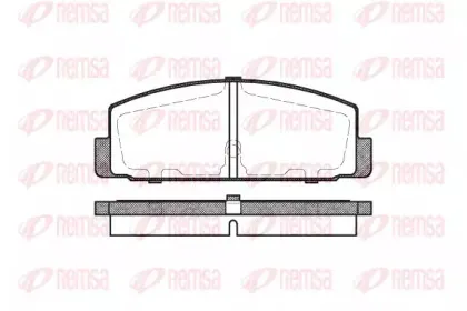 Комплект тормозных колодок, дисковый тормоз KAWE купить