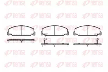 Комплект тормозных колодок, дисковый тормоз KAWE купить