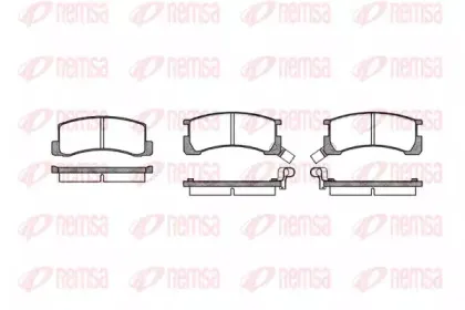 Комплект тормозных колодок, дисковый тормоз KAWE купить