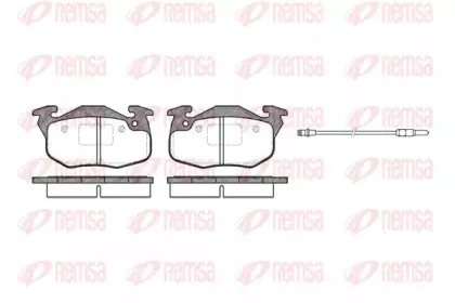 Комплект тормозных колодок, дисковый тормоз KAWE купить