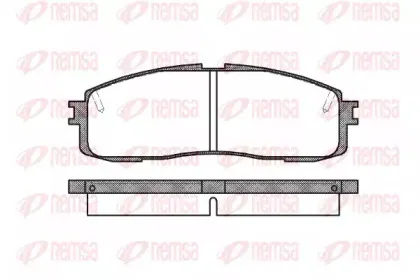 Комплект тормозных колодок, дисковый тормоз KAWE купить