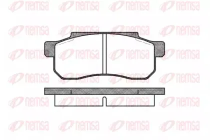 Комплект тормозных колодок, дисковый тормоз KAWE купить