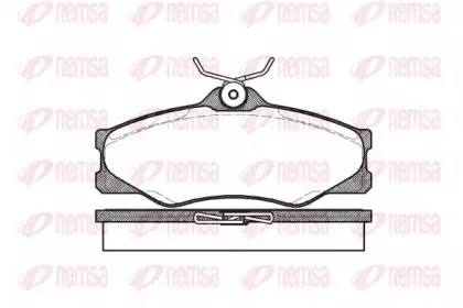 Комплект тормозных колодок, дисковый тормоз KAWE купить