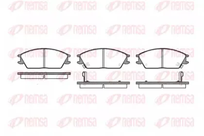 Комплект тормозных колодок, дисковый тормоз KAWE купить