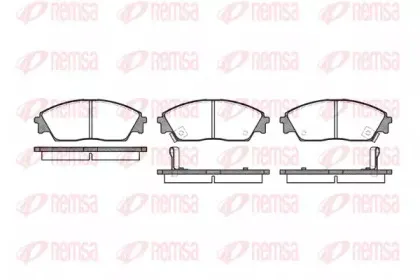 Комплект тормозных колодок, дисковый тормоз KAWE купить