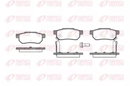 Комплект тормозных колодок, дисковый тормоз KAWE купить